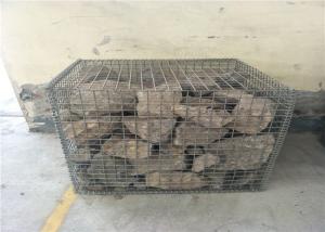 China 2x1x1 Double Twist Pvc Coated Welded Gabion Box on sale