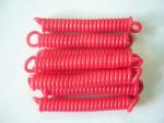 Thick PU 3mm Cord Diametre Red Color Plastic Safety Cable Semi-finished Elastic