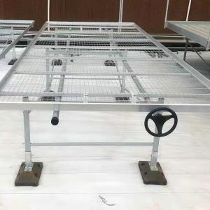 Quality Diy Commercial Greenhouse Rolling Benches Galvanized Steel Mesh For Orchid Nursery Flowers Irrigation wholesale