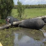 Cylindrical Floating Marine Rubber Airbags For Piers