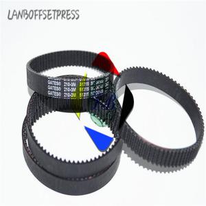 Quality Gates 210HTD3M-9MM Roller drive belts V tip type offset printing machine belt wholesale