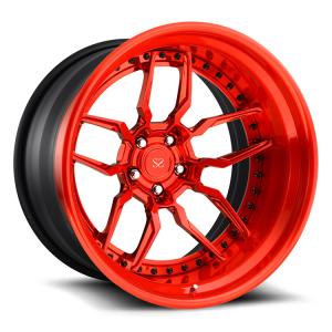 Quality 18-24 inch customize 3 piece forged wheel rim with deep lip wholesale