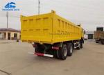 371HP 50T Used HOWO SINO Tipper Truck With New Tire