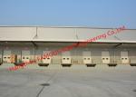 Overhead Sectional Steel Industrial Garage Doors Factory Up Ward Fast Lifting