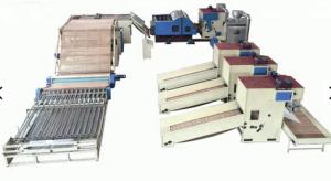 Quality 2800×3200mm Quilt Production Line Polyester Fiber 32kw Bed Covers Machine wholesale