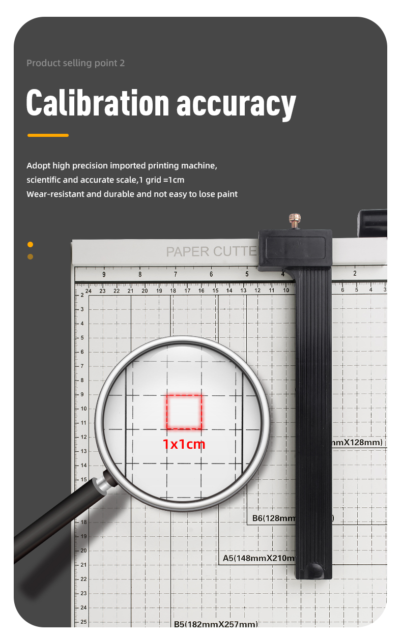 Precision Cutting Made Easy with Our A4 Manual Paper Cutter Aluminium Alloy