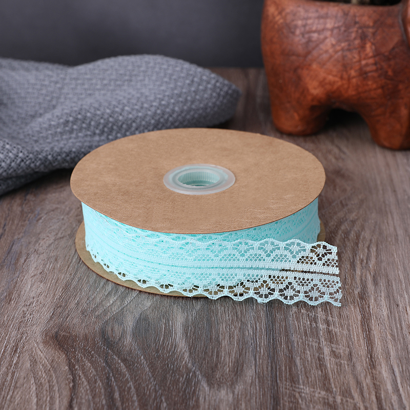 2.5cm Elastic Band Hollow Flower Ribbon for Sewing Clothing Garment Decorative Lace Trim