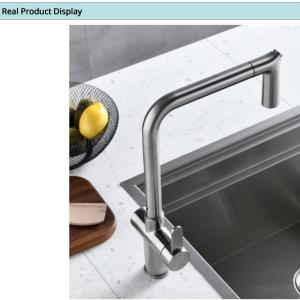 Quality Angled Spout Pull Out Mixer Tap wholesale