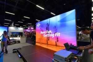Quality Coated Light Led Banner Display Removable Printed Advertising Background wholesale