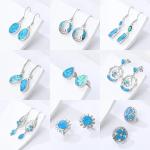Multicolor Small Gold Plated Sterling Opal Jewelry Stud Earrings for Women