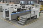 Cardboard Corrugated Carton Box Production Machine with ± 0.25mm Die Cutting