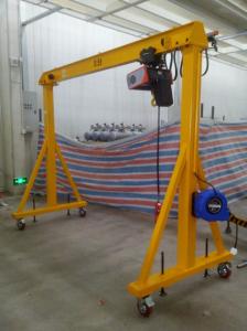 Quality 5 Ton Single Girder Overhead Bridge Crane For Stone Yard wholesale