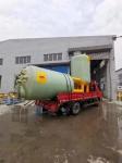 Vertical FRP Chemical Storage Tank For Wastewater Treatment