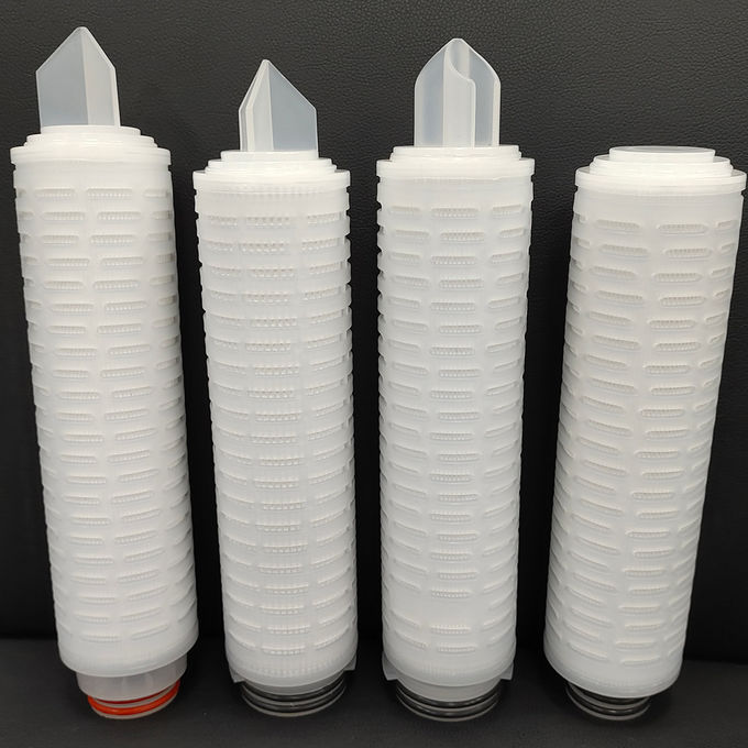 0.7m2 Microelectronics Pp Pleated Filter Cartridge low differential pressure
