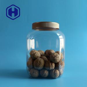 Quality 3500ml 119oz Disposable Leak Proof Plastic Jar For Lollipop Nuts Cashews Walnuts wholesale