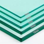 High Strengthened Semi-Frameless Tempered Glass and Aluminium Alloy Garden Fence