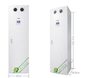 Quality Vertical 147CFM Energy Recovery Ventilation System Coronavirus Prevention wholesale