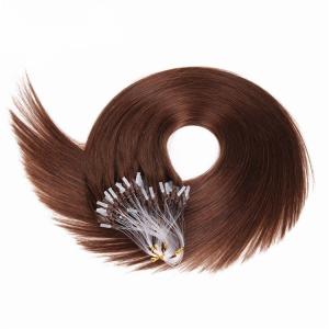 Quality Dark Brown Clip In Hair Extensions 7A Grade For White Women , Remy Fusion Hair Extensions wholesale