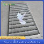 Hot Dip Galvanised Metal Grid Floor Grating For Poultry Cage Fence