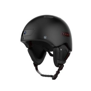Quality Built In 1080P HD Camera Electric Bike Helmets Black Matte For Outdoor Cycling wholesale