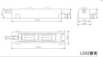 double wheel for window and door L002