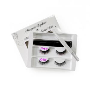 Quality New Customized Eyelashes Packaging Magnetic Eyeliner Eyelashes Vendor wholesale