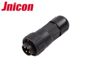 Quality Black Ring 10A Power Connector Waterproof Easy Locking High Durability wholesale