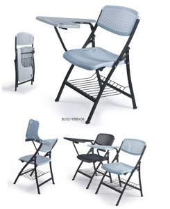 Quality foldable training chair with wrting board and basket wholesale