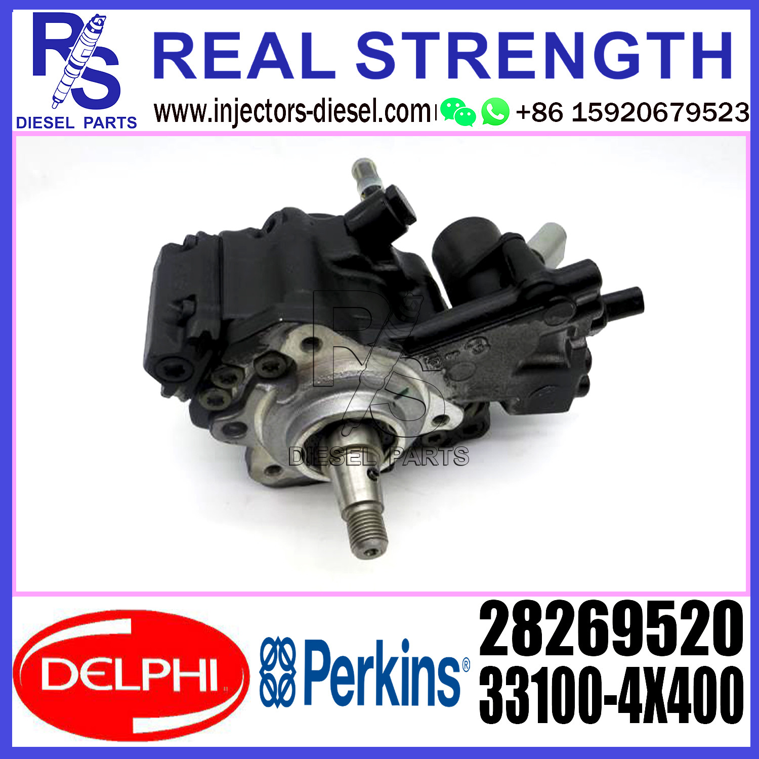 DELPHI PUMP Original Fuel Injector Pump 28269520 9422A001A 33100-4X400 for HMC/KIA/HYUNDAI EURO 4 J2.9L