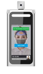 Quality 1920×1080 IP67 7&quot; Face Recognition Temperature Monitor wholesale
