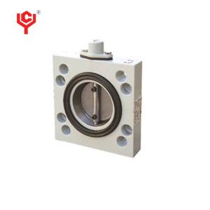 Quality Manual DN80 Butterfly Valve Vacuum 105℃ High Performance 180mm wholesale