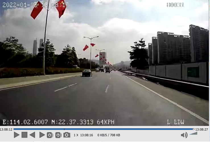 AI 4G Wifi 1080P Fatigue Alarm Advanced Driving Assistance System Dashcam CMSV6 GPS ADAS DSM BSM