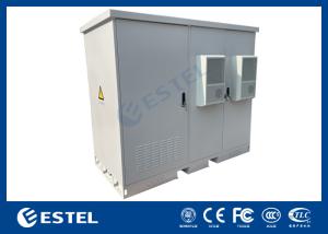 Quality Industrial Power Distribution Cabinet Three Compartment For Outdoor Shelter Integrated With Battery wholesale