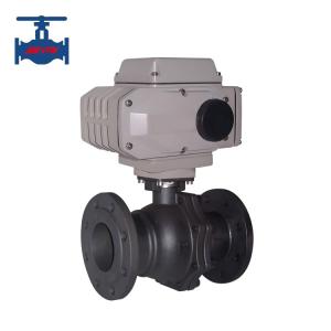 Quality ANSI Electric Valve Cast Steel WCB Flanged Float Ball Valve OEM / ODM Service wholesale