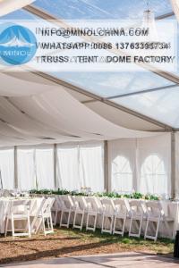 Quality 15x25 Hard Pressed 850gsm Outdoor Marquee Tent For Wedding wholesale