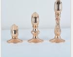 Corrosion Proof 19cm Height Rustic Metal Candle Holders