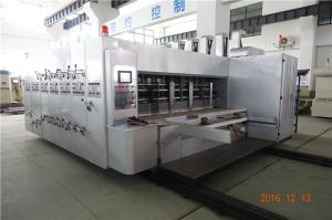 Quality Small Corrugated Carton Box Making Machine 4 Colors Flexographic Printing wholesale