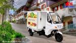 DAYANG Closed Body Express Cargo Tricycle AIR-cooling Engine 4.5 inch for B2B