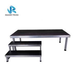 Quality Safe Mobile Floor Stage Equipment High Strength Customized Color / Shape wholesale