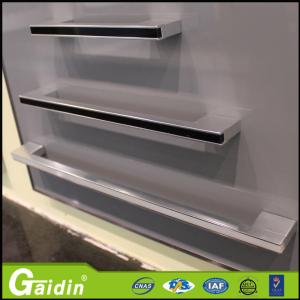 Quality bathroom foshan hardware european style 128mm shining economy aluminum cabinet handle wholesale