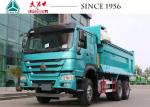 HOWO 6x4 Tipper Truck , 10 Wheeler Dump Truck 20 CBM Perfect Suspension Systems
