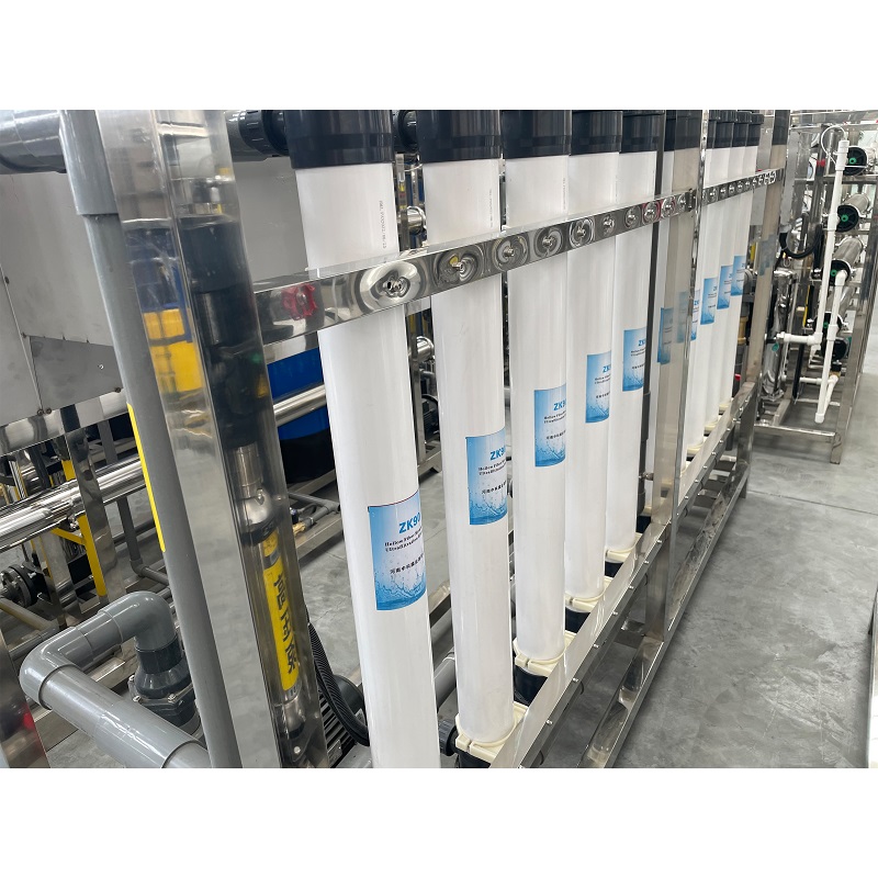 High Capacity 5000L / H Ultrafiltration Water Treatment Machine For Fabric Production