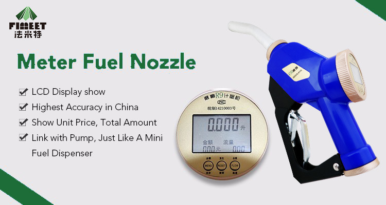 1" Mini Fuel Pump Nozzle Auto Fuel Nozzle For Fuel Dispenser