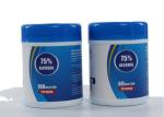 60pcs Nonwoven 75% Alcohol Disinfectant Wipes / Wet Cleaning Wipes Safe