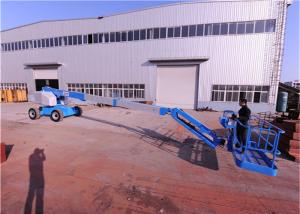 Quality 15m Man Lift Equipment , Hydraulic Boom Lift High Preformacne Quick Charge wholesale