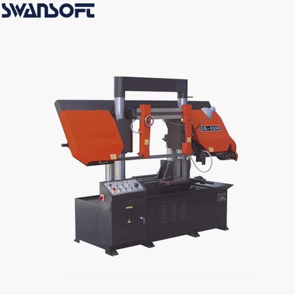 GB4240 Horizontal Dual Column Metal Cutting Band Sawing Machine Manual Bandsaw