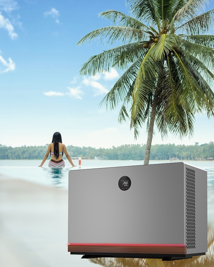 WIFI 13KW Inground Swimming Pool Inverter Heat Pump Energy Efficient