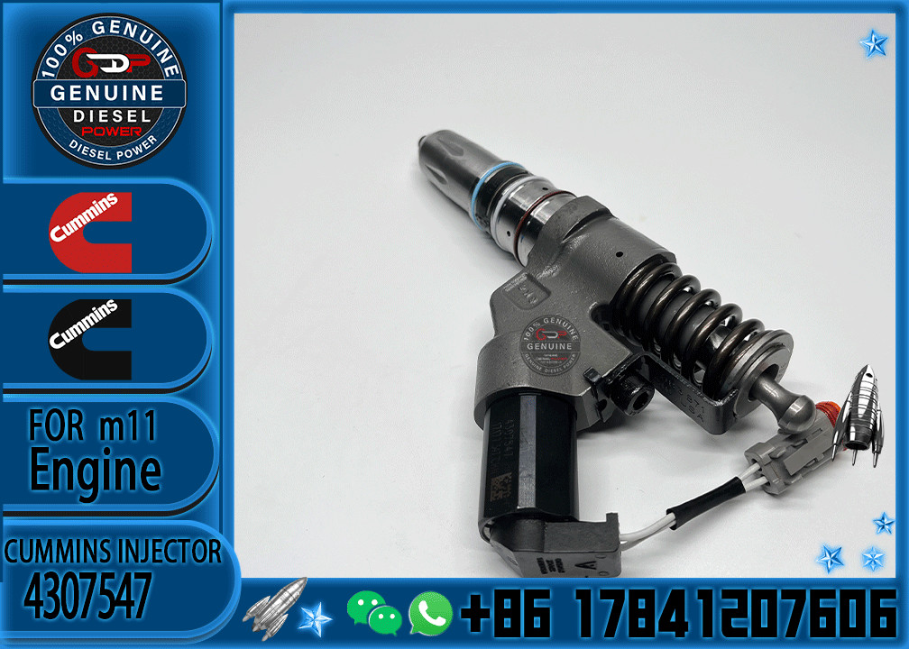 M11 ISM11 Diesel Engine Diesel Fuel Injector Assembly 3083863 3083871 4307547