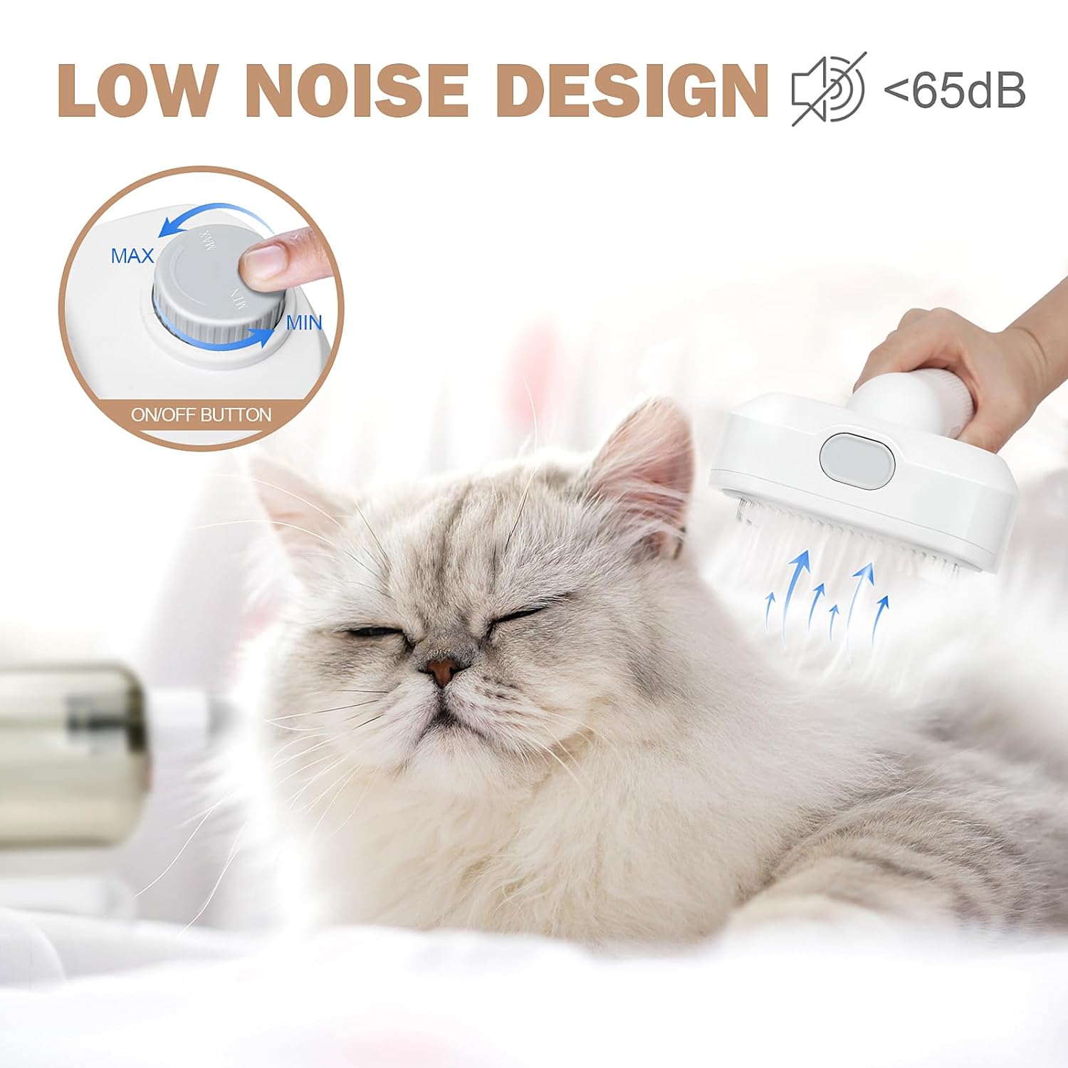 Pet Grooming Vacuum 6 In 1 Professional Proven Grooming Tools Kit Product Weight 3.9kg