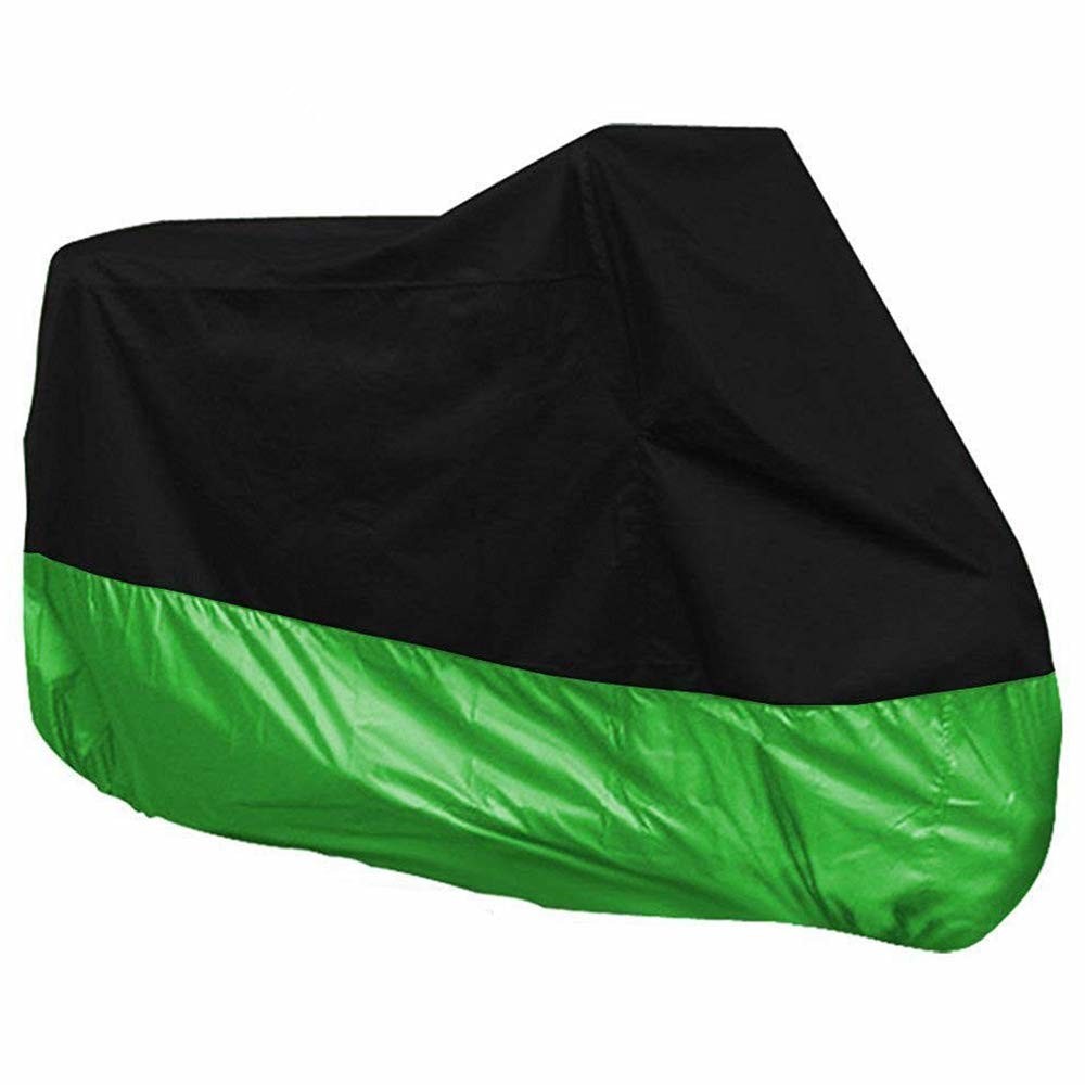 Portable Waterproof Motorcycle Cover Soft Full Regular Size Universal Black
